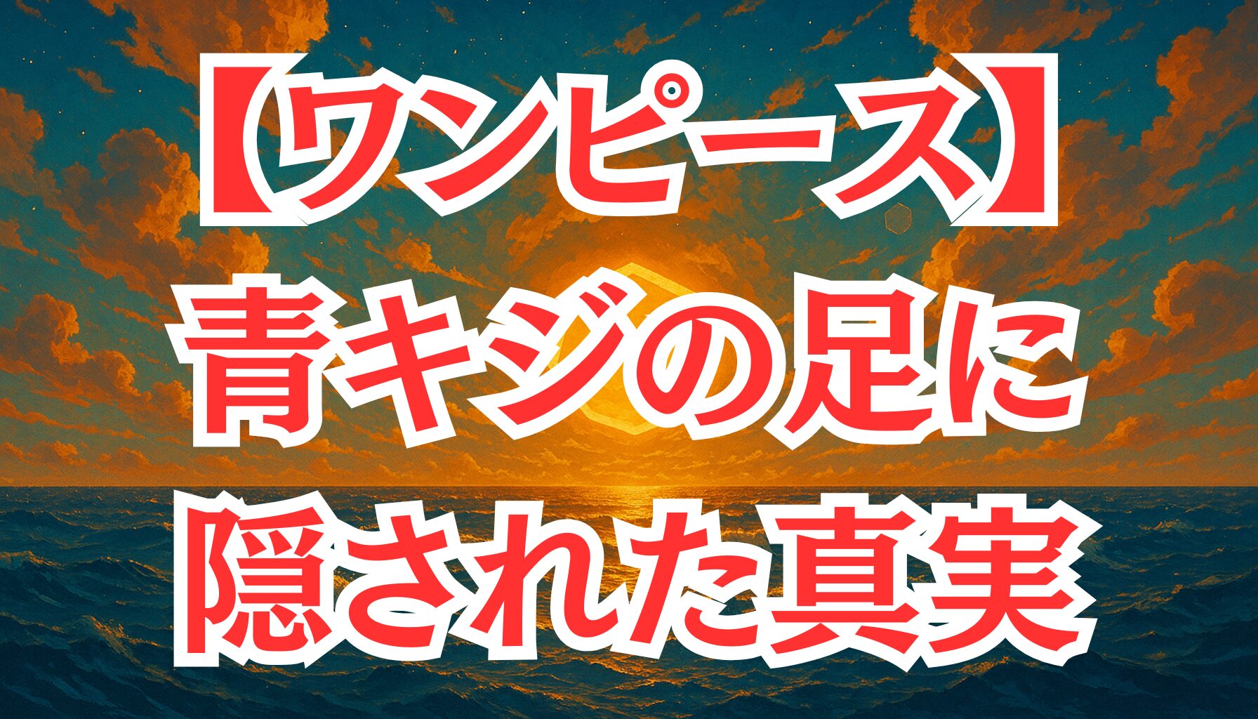【ワンピース】青キジの足は義足？失った理由と現在の姿を徹底解説！